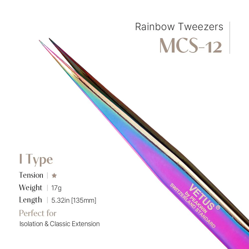 Rainbow Tweezers - MCS-12 (I shape) - Image 2