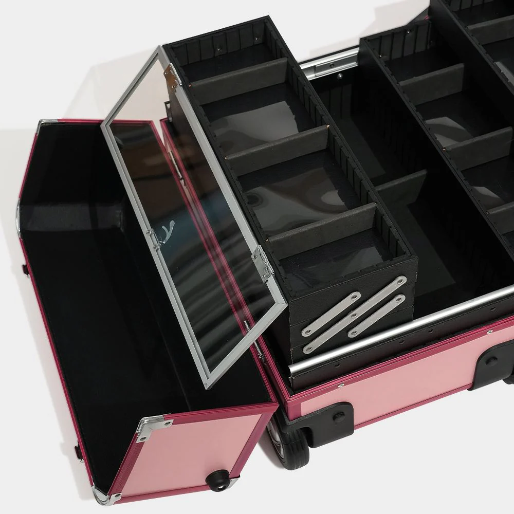 Pink Carry Beauty Case - Image 3